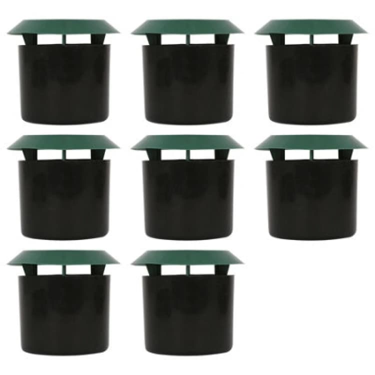 Image of Harbour Housewares 8X Slug & Snail Trap - 11.5Cm X 10Cm - Friendly Pet Safe Outdoor Garden Bait Slugs Snails Nematodes Catcher