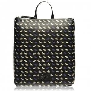 Image of Radley Mutli Dog Zip Top Backpack - BLACK
