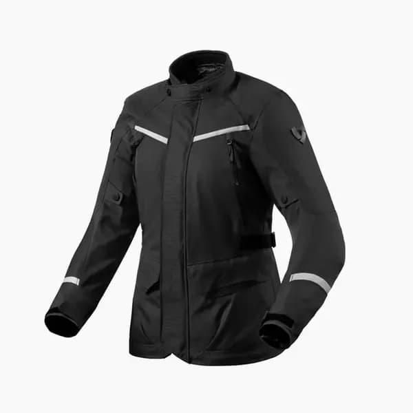Image of REV'IT! Voltiac 3 H2O Jacket Lady Black Silver Size 42