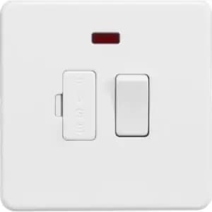Image of MLA Knightsbridge 13A Switched Fused Spur Unit With Neon Matt White - SF6300NMW