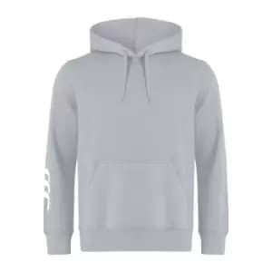 Image of Canterbury Unisex Adult Club Hoodie (L) (Grey Marl)
