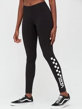 Image of Vans Chalkboard Classic Leggings - Black, Size L, Women