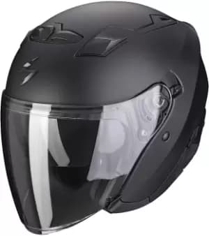 Image of Scorpion EXO-230 Solid Jet Helmet, black, Size 2XL, black, Size 2XL