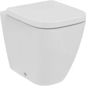 Image of Ideal Standard i. life S Compact Back To Wall Toilet with Concealed Cistern and Soft Close Seat in White Ceramic
