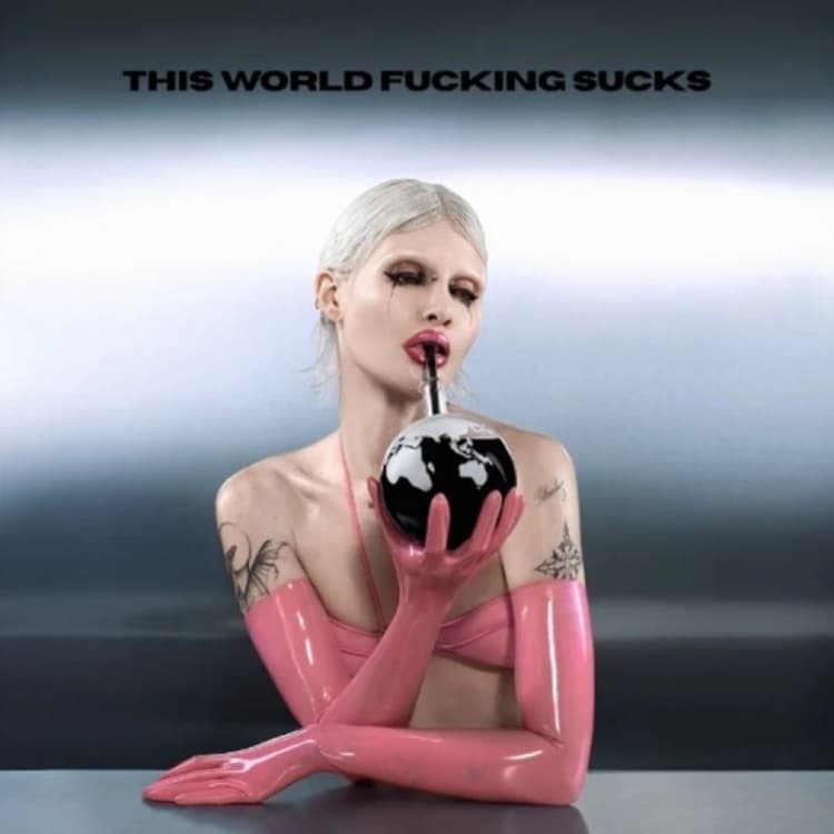 Image of Cassyette This world fucking sucks CD multicolor Onesize Unisex