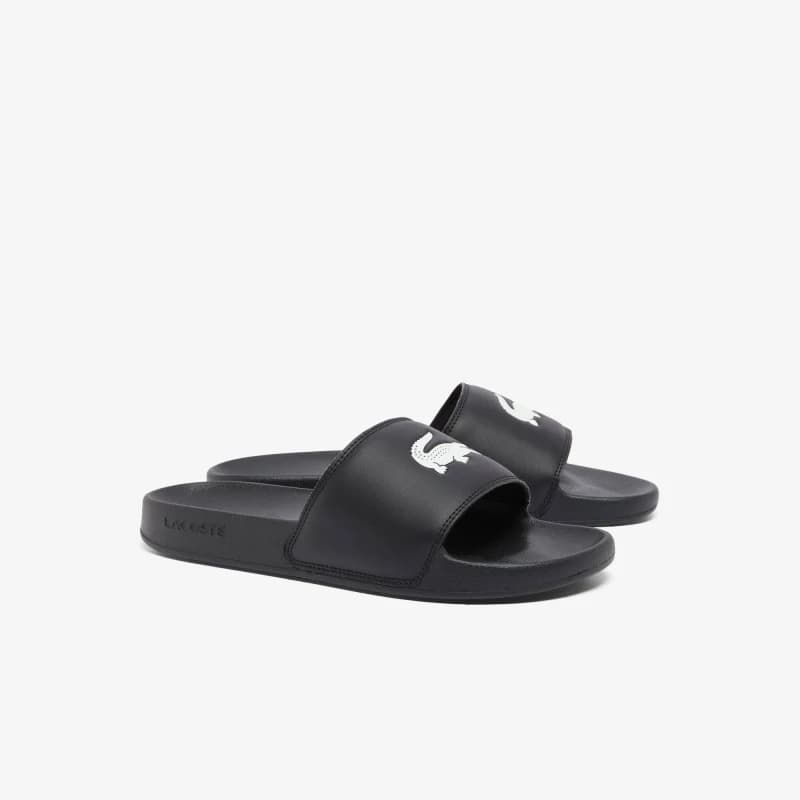 Image of Lacoste Lacoste Serve Slide - Black 10