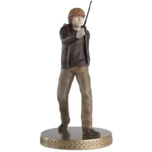 Image of Eaglemoss Older Ron Figurine with Magazine