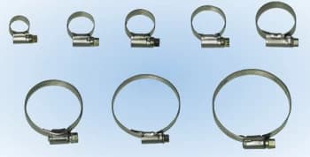 Image of Hose Clips S/S OOO/MOO 8-16mm - Pack of 10 PSHC01 PEARL CONSUMABLES