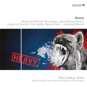 Image of Heavy Works By Burzynska Abras Placidi Sande Hartl Doderer by Edua Zadory CD Album
