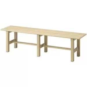 Image of Vegtrug - Aluminium Bench Light Wood