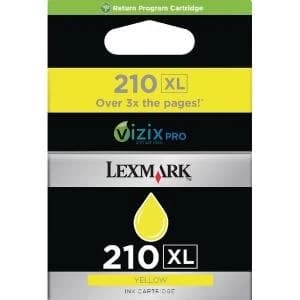 Image of Lexmark 210XL Yellow Ink Cartridge