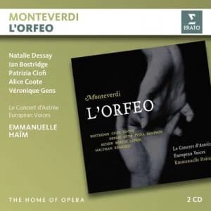 Image of Monteverdi LOrfeo by Claudio Monteverdi CD Album