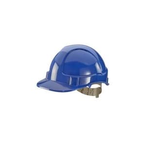 Image of BBrand Comfort Vented Safety Helmet Blue