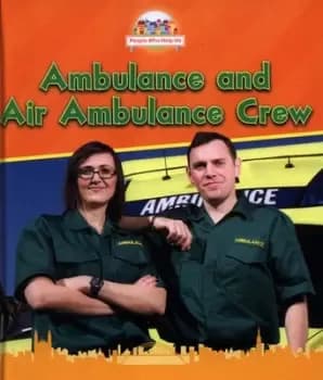 Image of Ambulance and air ambulance crew by Nancy Dickmann