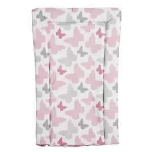 Image of My Babiie Katie Piper Believe Changing Mat - Pink Butterflies