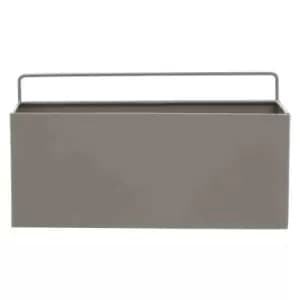 Image of Interiors by PH Asher Small Grey Plant Box
