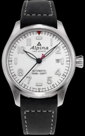 Image of Alpina Watch Startimer Pilot White
