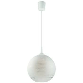 Image of Lamkur Lighting - Globe Pendants Silver, 1x E27