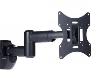 Image of PROPER Swing Arm Full Motion TV Bracket Black
