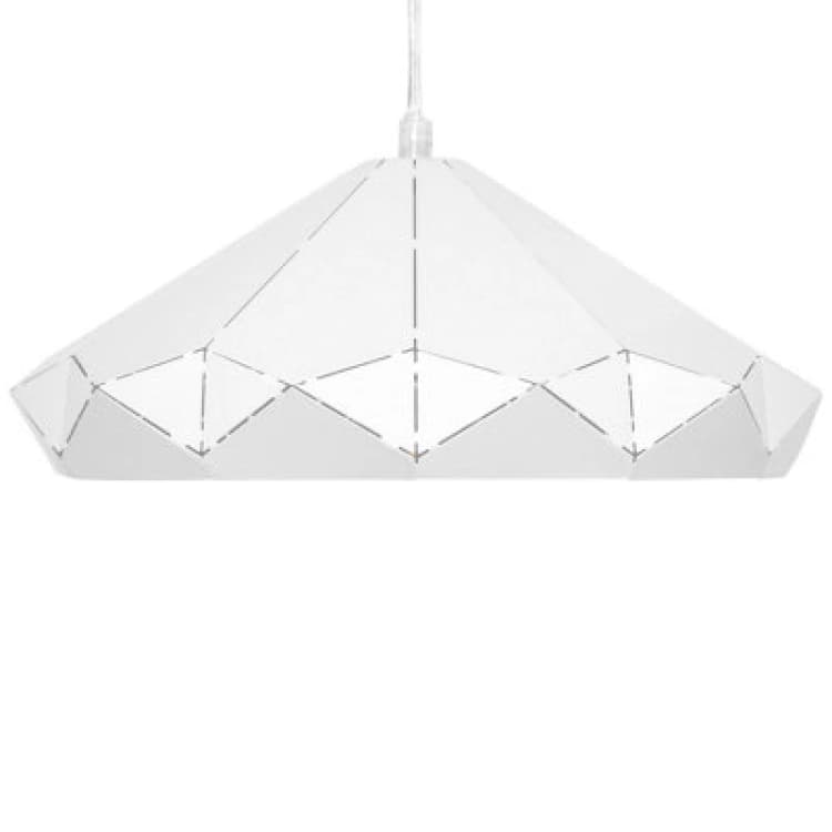 Image of Beliani Pendant Lamp Nevola Metal White