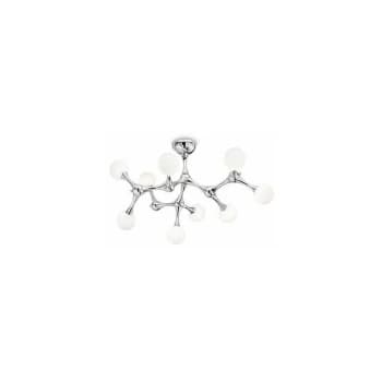 Image of Ideal Lux Nodino - 9 Light Medium Multi Arm Ceiling Flush Light White, G9