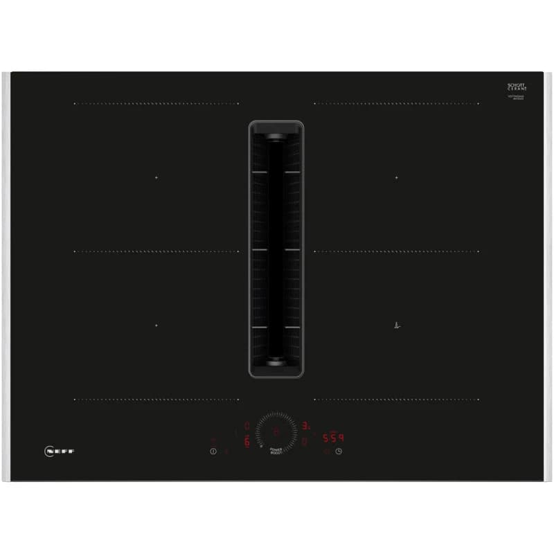 Image of Neff V57THQ4L0 70cm Induction Hob with Integrated Ventilation System