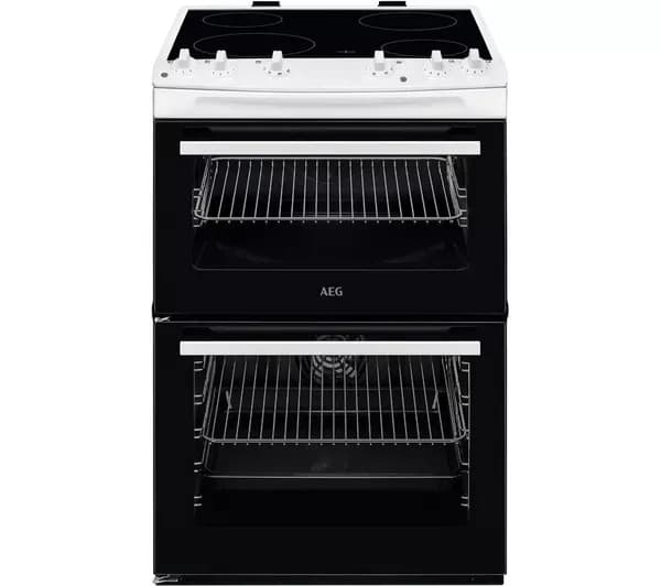 Image of AEG 5000 Series 60cm Electric Cooker - White 948904371 White
