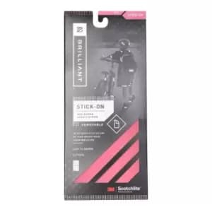 Image of Brilliant Reflective Reflective Strips - Red