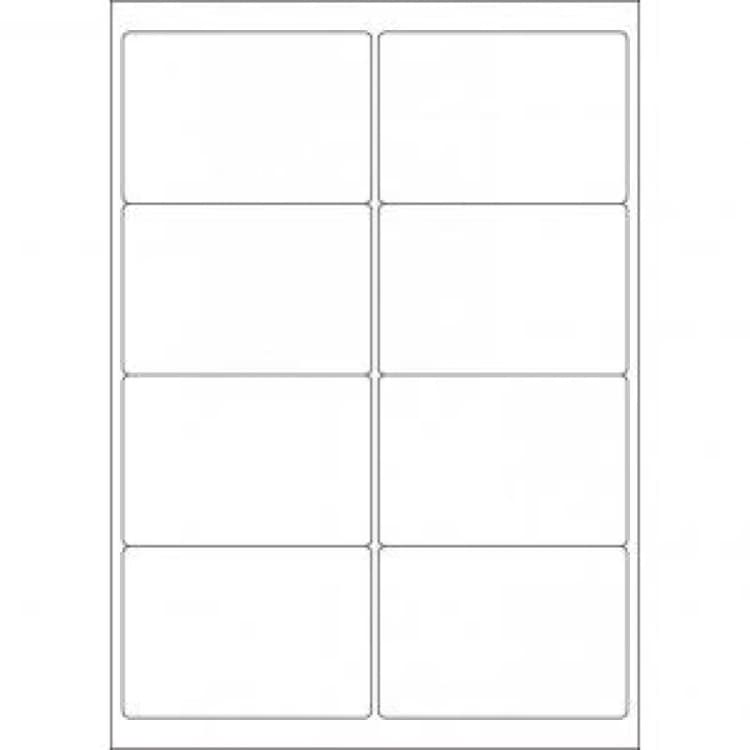 Image of ValueX Multipurpose Label 99.1x67.7mm 8 Per A4 Sheet White (Pack 800)
