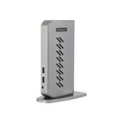 Image of StarTech.com USB-C USB-A Dock - Hybrid Docking Station Dual 4K 60Hz HDMI