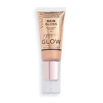 Image of Makeup Revolution Glow Face & Body Gloss Illuminator Ice