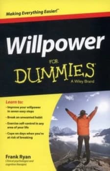 Image of Willpower for Dummies by Frank Ryan Book