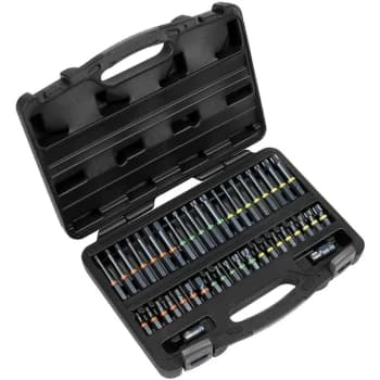 Image of Sealey AK21901 TRX-Star*/Hex/Spline Bit Set Impact 42pc 3/8" & 1/2"Sq Drive