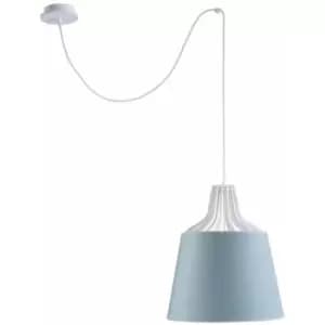 Image of Keter Lea Dome Pendant Ceiling Light Green, 38cm, 1x E27, 200cm Wire