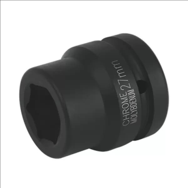 Image of Genuine SEALEY IS127 Impact Socket 27mm 1Sq Drive