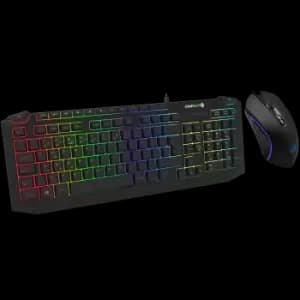 Image of GameMax Pulse Kit 7 Colour RGB Keyboard with Pulsing Mouse