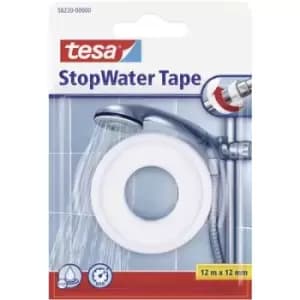 Image of tesa Tesa 56220-00000-00 Repair tape tesa StopWater Tape White (L x W) 12 m x 12mm