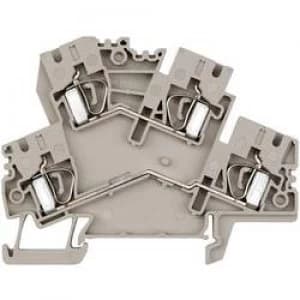 Image of Weidmueller 8670750000 ZDK 4 2 05 6 mm2 Beige