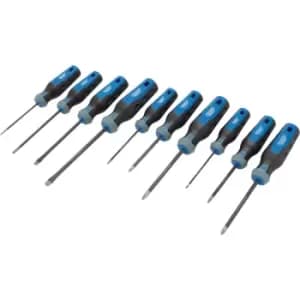 Image of Draper Expert 10 Piece Diamond Tipped Screwdriver Set