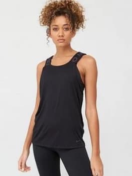 Image of Nike Training Pro Essential Elastika Tank Top - Black
