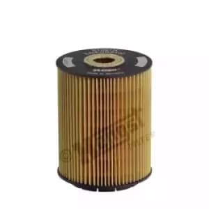 Image of Oil Filter Insert With Gasket Kit E1001H D28 by Hella Hengst