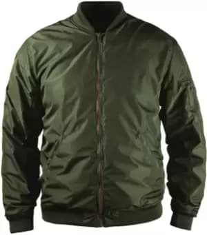Image of John Doe Flight Motorcycle Textile Jacket, green, Size 3XL, green, Size 3XL