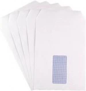 Image of Q Connect Pkt C5 Wht Wdw Ss 90g Pk25 - 20 Pack