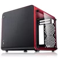 Image of Raijintek Metis Evo Mini-ITX Case - Red Window