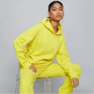 Image of I Saw It First Oversized Hoodie - Yellow