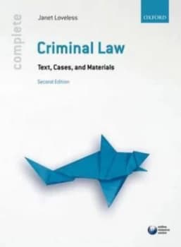 Image of Complete Criminal Law by Janet Loveless Paperback