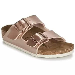 Image of Birkenstock ARIZONA girls's Children's Mules / Casual Shoes in Gold,13.5 kid,1 kid