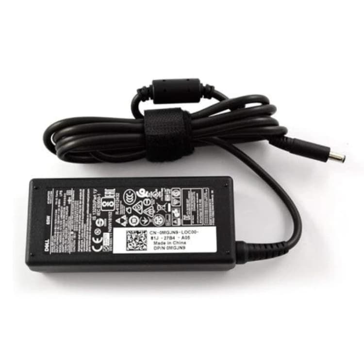 Image of DELL 65W Barrel (4.5 x 3mm) AC Adapter with EU Plug