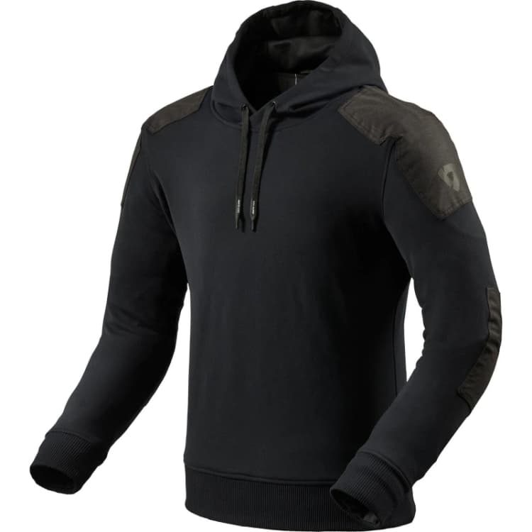 Image of Rev It Cedar Motorcycle Hoodie S Black Black
