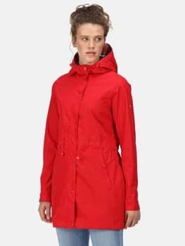 Image of Regatta Blakesleigh Waterproof Shell Jacket - Red, Size 10, Women